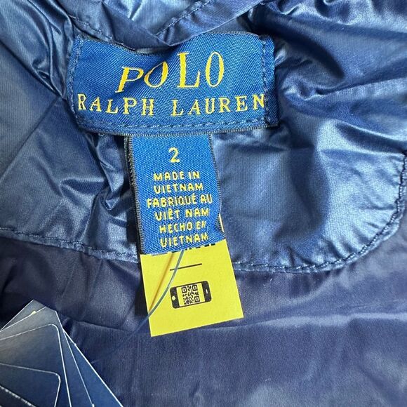 Polo‎ Ralph Lauren Little Girls Quilted Long Jacket, SIZE 2 - Picture 14 of 15